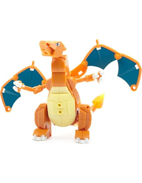 Mega Construx Charizard Mattel 11.43 cm articulado