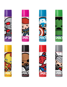 Bálsamo Labial Lip Smacker Marvel Vengadores 8 Unidades 2