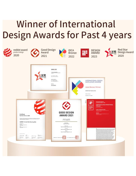 Carrito de Empuje PULA para Bebés 6-12 Meses Rojo