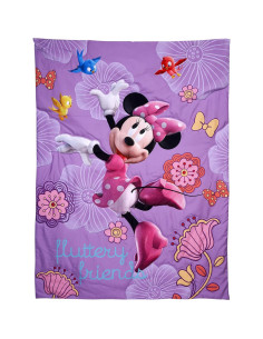 Juego de Ropa de Cama Disney Minnie 4 Piezas Microfibra 2