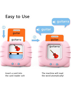 Tarjetas Flash Auditivas Bilingües Lapare 521 Palabras y Música 2