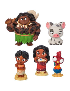 Juego de baño Moana 2 - 5 figuras Disney para niños 2