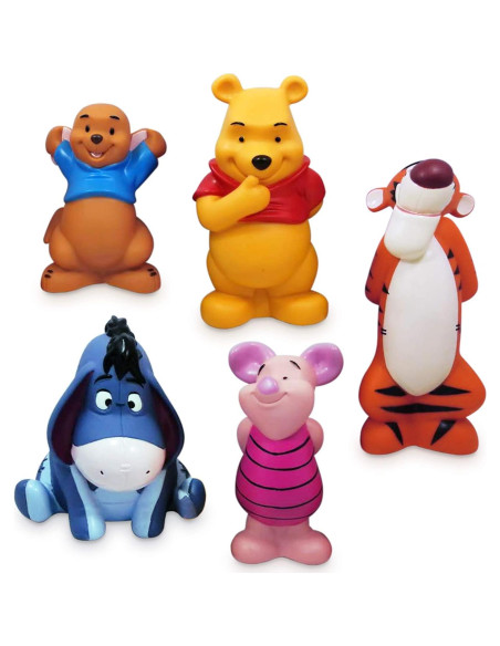 Juego de baño Disney Winnie The Pooh - 5 figuras y balde
