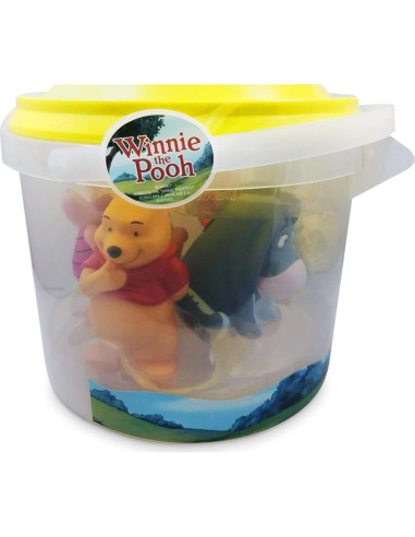 Juego de baño Disney Winnie The Pooh - 5 figuras y balde
