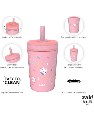 Taza Infantil Zak Designs Gabby's Dollhouse 12oz Aislada