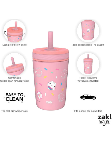 Taza Infantil Zak Designs Gabby's Dollhouse 12oz Aislada