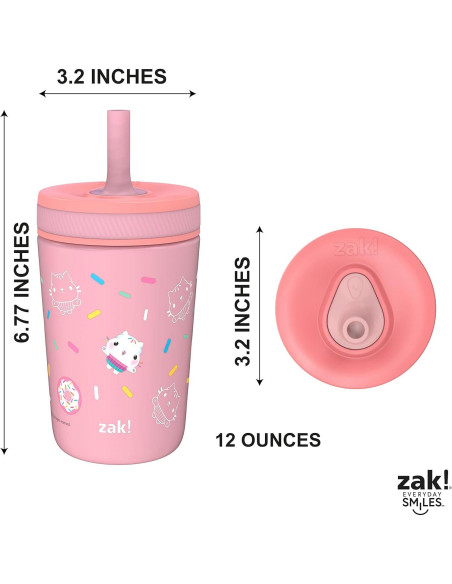 Taza Infantil Zak Designs Gabby's Dollhouse 12oz Aislada
