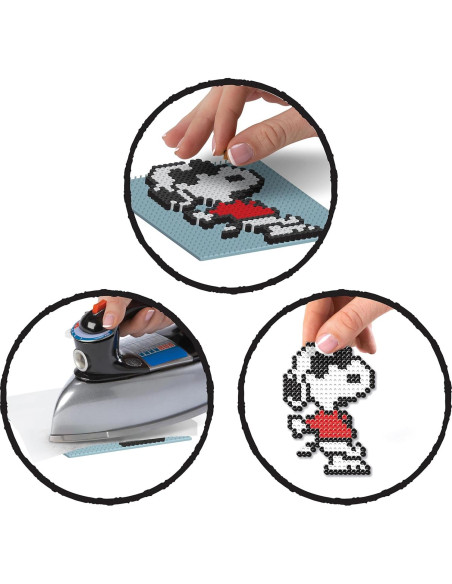 Kit Perler Peanuts 4260 Piezas Snoopy y Woodstock