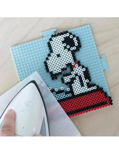 Kit Perler Peanuts 4260 Piezas Snoopy y Woodstock