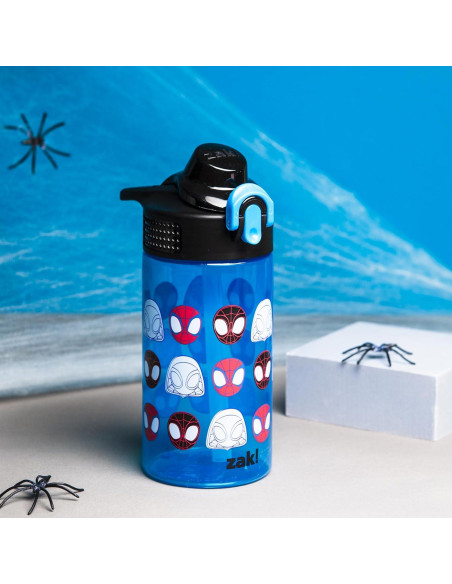 Botella de Agua Zak Designs Sage 480ml Spidey y Amigos