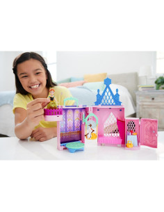 Castillo apilable de Anna Mattel Disney Frozen con muñeca 2