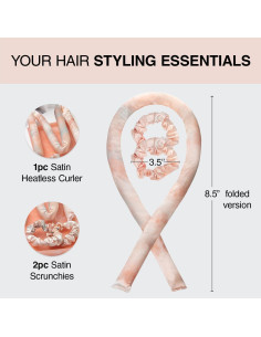 Rizador de Cabello Sin Calor Kitsch - Atardecer Tie Dye 2