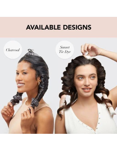 Rizador de Cabello Sin Calor Kitsch - Atardecer Tie Dye