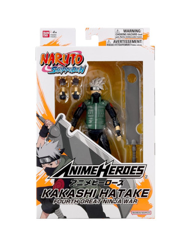 Figura de acción Kakashi Hatake - Naruto Cuarta Guerra Ninja