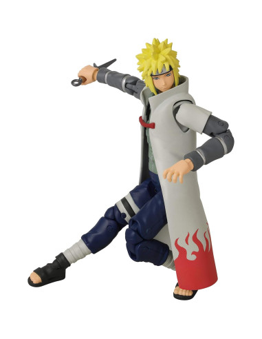 Figura de Acción Minato Namikaze Anime Heroes Bandai 16,5 cm
