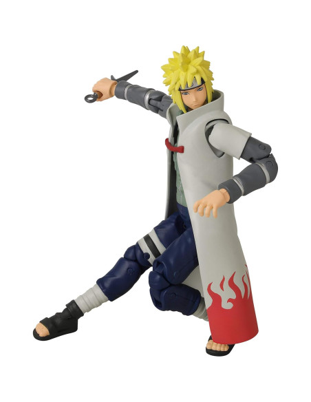 Figura de Acción Minato Namikaze Anime Heroes Bandai 16,5 cm