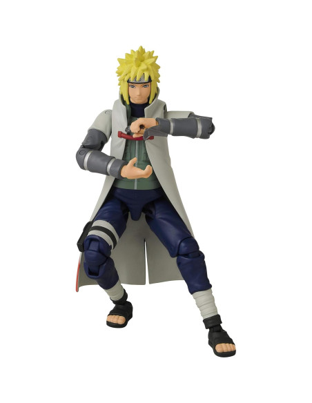 Figura de Acción Minato Namikaze Anime Heroes Bandai 16,5 cm