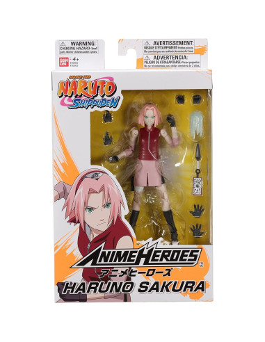 Figura de Acción Bandai Naruto Sakura Haruno 17,78 cm