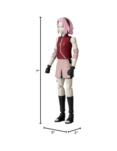 Figura de Acción Bandai Naruto Sakura Haruno 17,78 cm