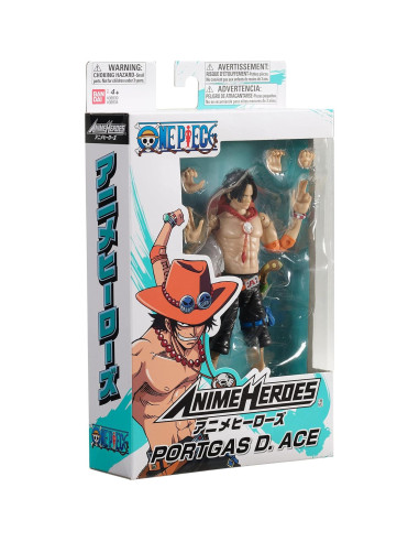 Figura de Acción Bandai One Piece Portgas D. Ace 16,5 cm