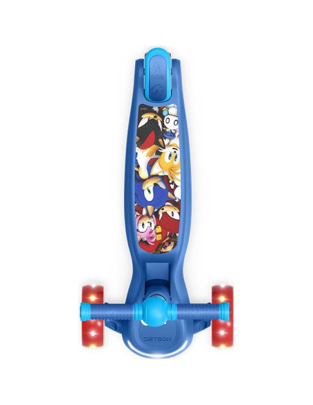 Patinete Jetson Character 3 Ruedas Luces LED Plegable
