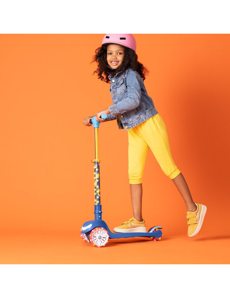 Patinete Jetson Character 3 Ruedas Luces LED Plegable