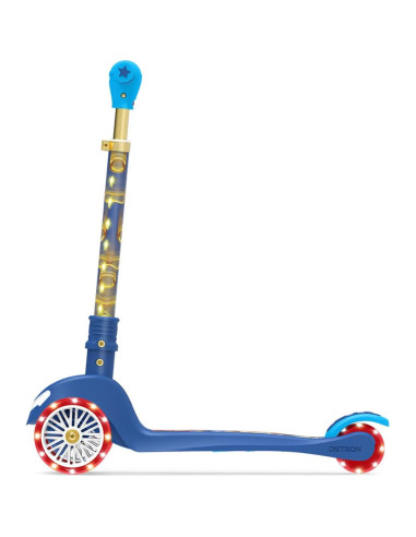 Patinete Jetson Character 3 Ruedas Luces LED Plegable