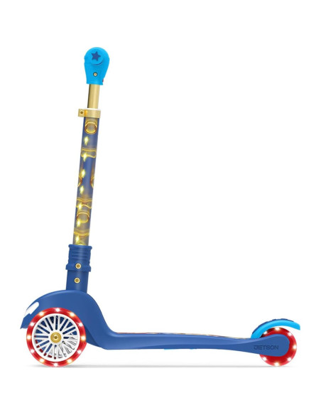 Patinete Jetson Character 3 Ruedas Luces LED Plegable