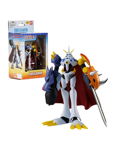 Figura Omegamon Digimon Bandai 8.89 cm Detallada
