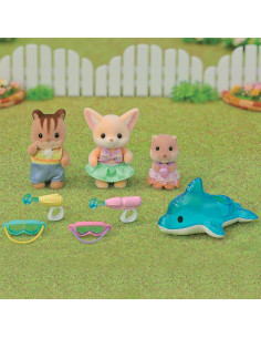 Amigos de la Guardería - Trío Diversión Piscina 3 Bebés 2