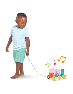 Juguete de Arrastre Peppa Pig TOMY - Musical y Balanceo