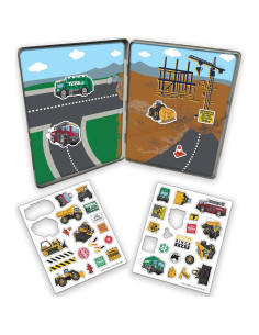 Juego Magnético Tonka Lata 40 Piezas Multicolor 2