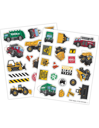 Juego Magnético Tonka Lata 40 Piezas Multicolor