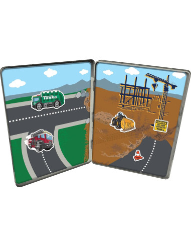 Juego Magnético Tonka Lata 40 Piezas Multicolor