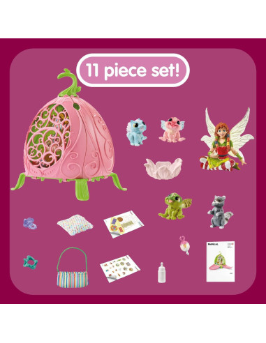 Juego de Juguetes Schleich Escuela de Animales 11 Piezas