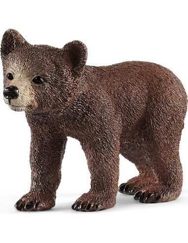 Juego de Animales Schleich Vida Salvaje Oso Grizzly 4 Piezas