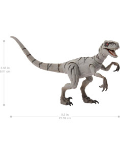 Figura de acción Mattel Jurassic World Atrociraptor Ghost 21.5 cm 2