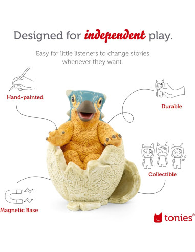 Figurita de audio Bumpy Tonies Jurassic World 44 min 6+