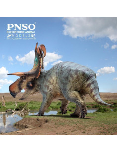 Modelo de Dinosaurio PNSO Frederik Lokiceratops 35.5cm 2