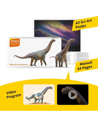 Modelo Dinosaurio Camarasaurus PNSO 85 1.36 kg 35.56 cm