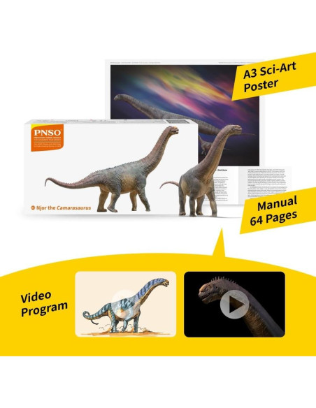 Modelo Dinosaurio Camarasaurus PNSO 85 1.36 kg 35.56 cm Modelo Dinosaurio Camarasaurus PNSO 85 1.36 kg 35.56 cm