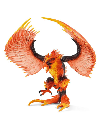 Schleich Águila de Fuego 18cm - Figura de Grifo de Lava