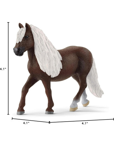 Figura de Yegua de Bosque Negro Schleich 10,41 cm 3+