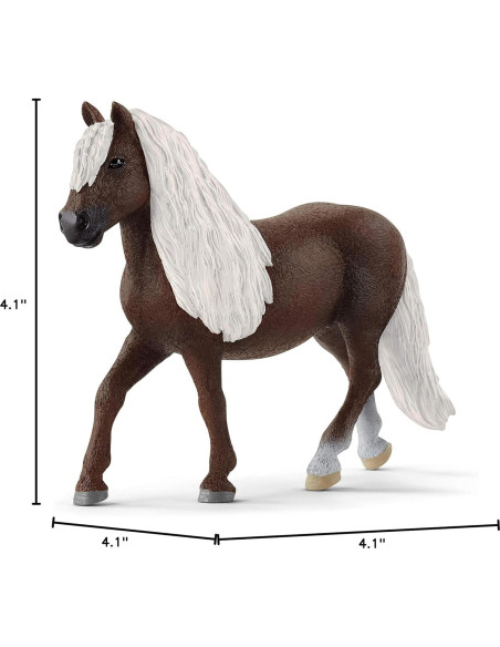 Figura de Yegua de Bosque Negro Schleich 10,41 cm 3+