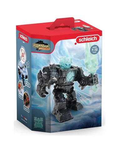 Conjunto de Figuras de Acción Schleich Robot Hielo 7 Piezas