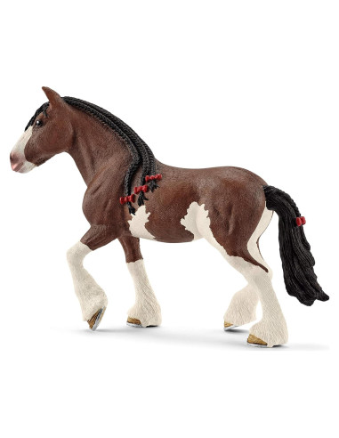 Figura Yegua Clydesdale Schleich - Juguete Granja 3-8 Años