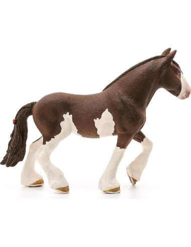 Figura Yegua Clydesdale Schleich - Juguete Granja 3-8 Años