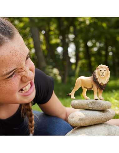 Figura de Juguete León Schleich 11.9x11.9 cm Realista