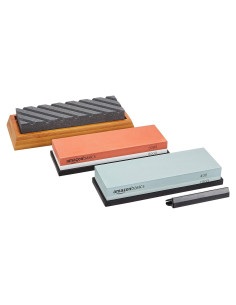 Set de piedras de afilar Amazon Basics 400/1000 y 3000/8000