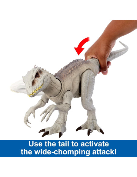 Juguete Dinosaurio Mattel Jurassic World Indominus Rex 53 cm